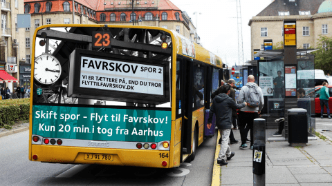 Bus på Park Allé